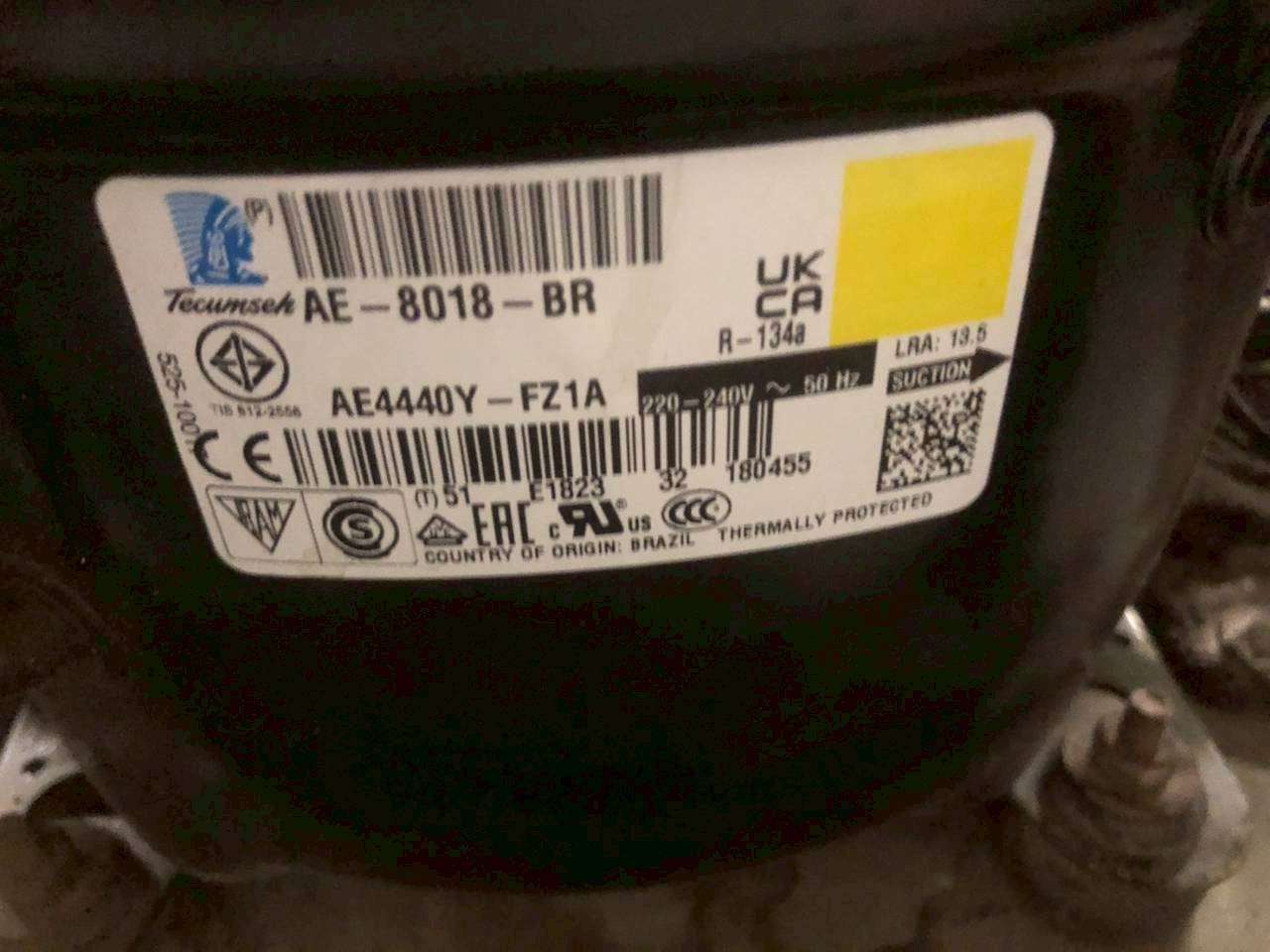 ภาพผลงานเต็มหน้าจอ: งาน PM - ตู้แช่ Stock (Chiller)